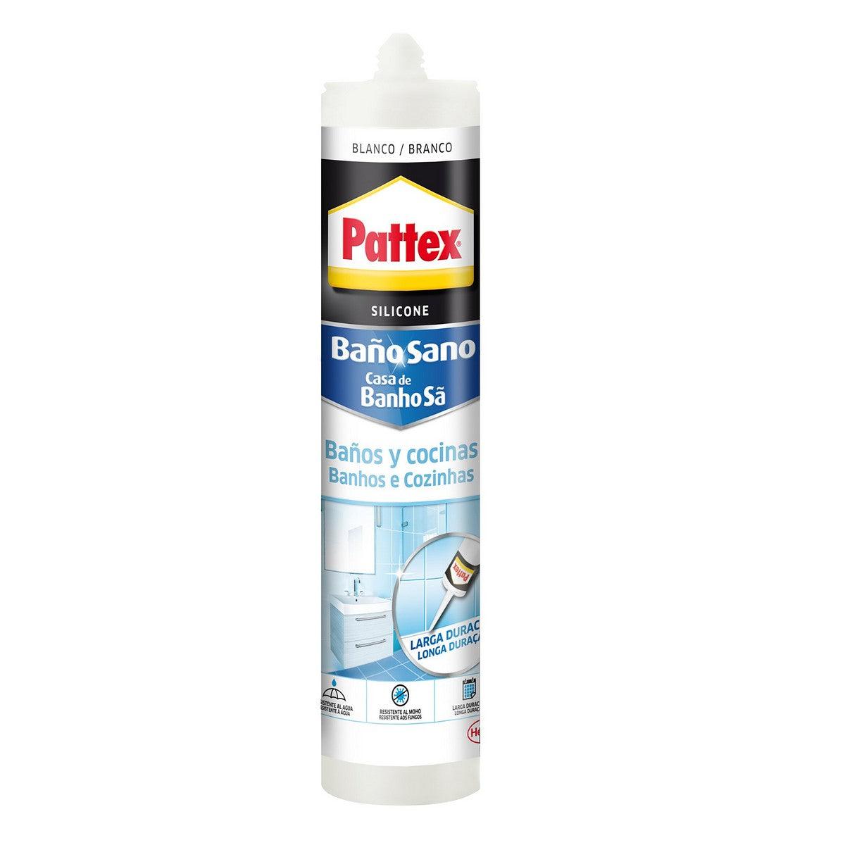 Silicona Pattex 1965748 280 ml Pistola dispensadora Blanco - Ferreteria Alco
