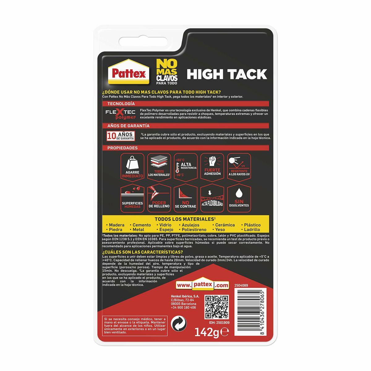 Adhesivo Instantáneo Pattex 14010250 Blanco 142 g Pasta - Ferreteria Alco
