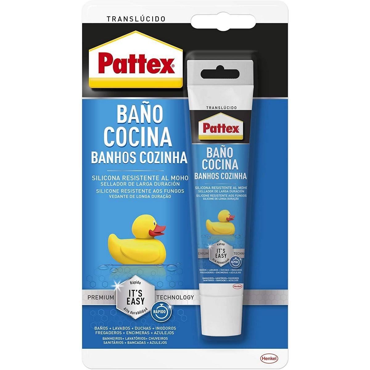 Sellador Pattex Silicona Cocina Baños Blanco 50 ml - Ferreteria Alco