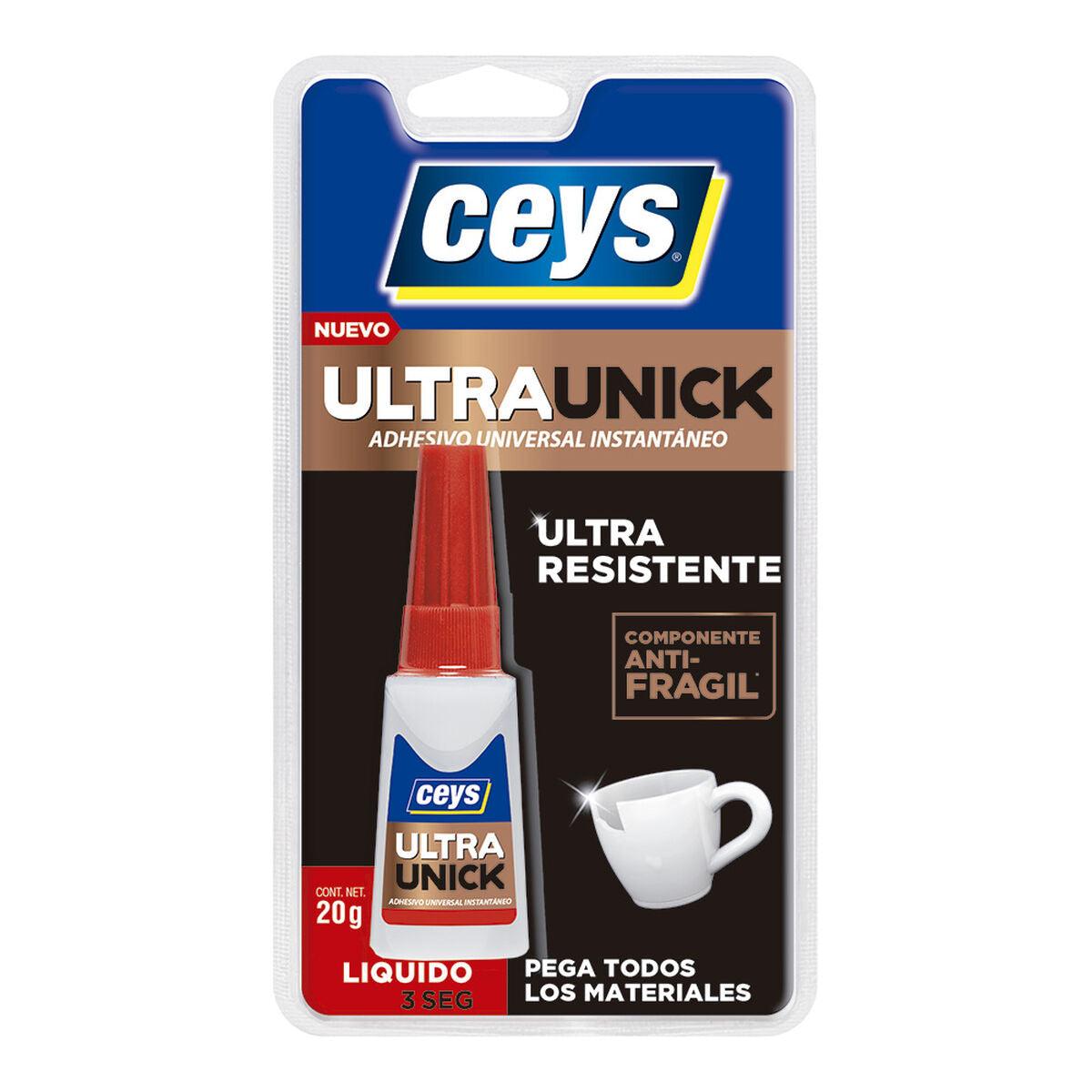 Adhesivo Instantáneo Ceys Ultraunik - Ferreteria Alco