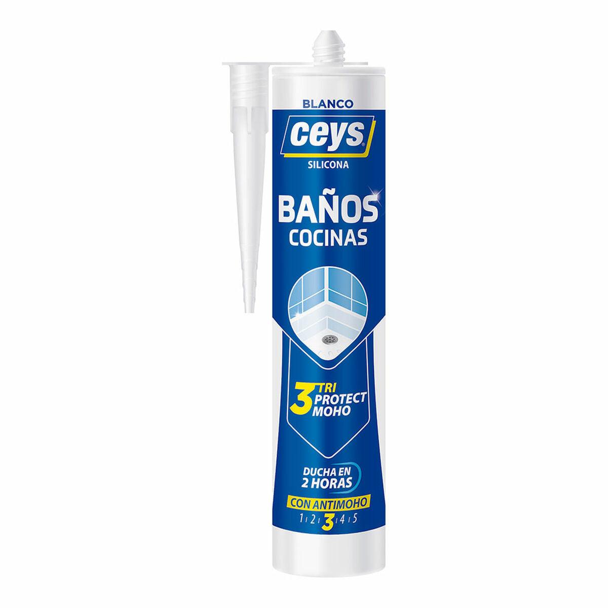 Silicona Ceys Triprotect Blanco - Ferreteria Alco