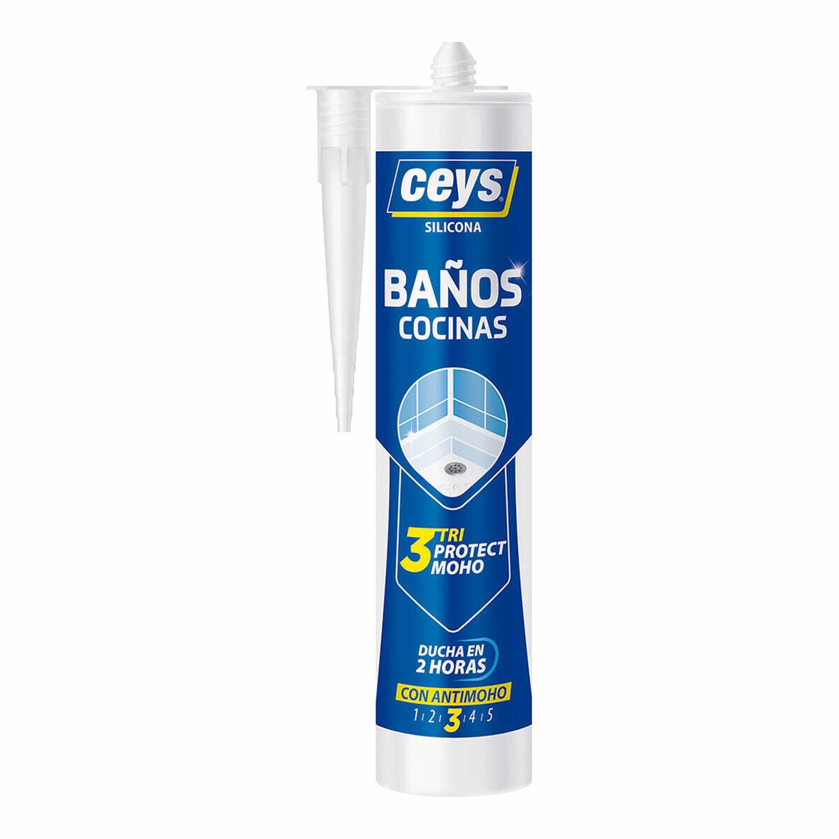 Silicona Ceys Triprotect Transparente - Ferreteria Alco