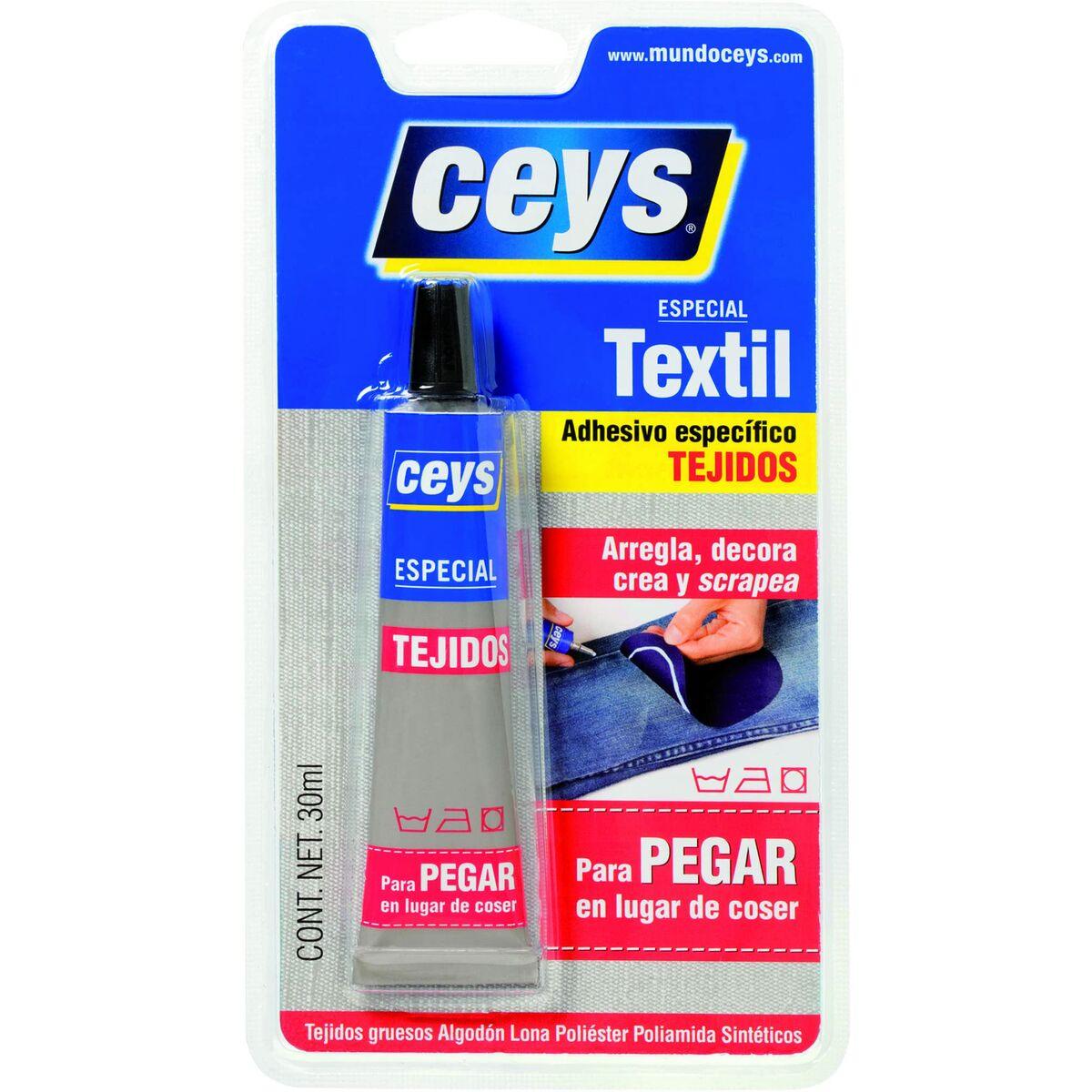 Pegamento Ceys Textil 30 ml - Ferreteria Alco