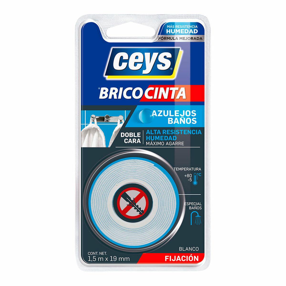 Cinta de Doble Cara Ceys 1,5 m - Ferreteria Alco