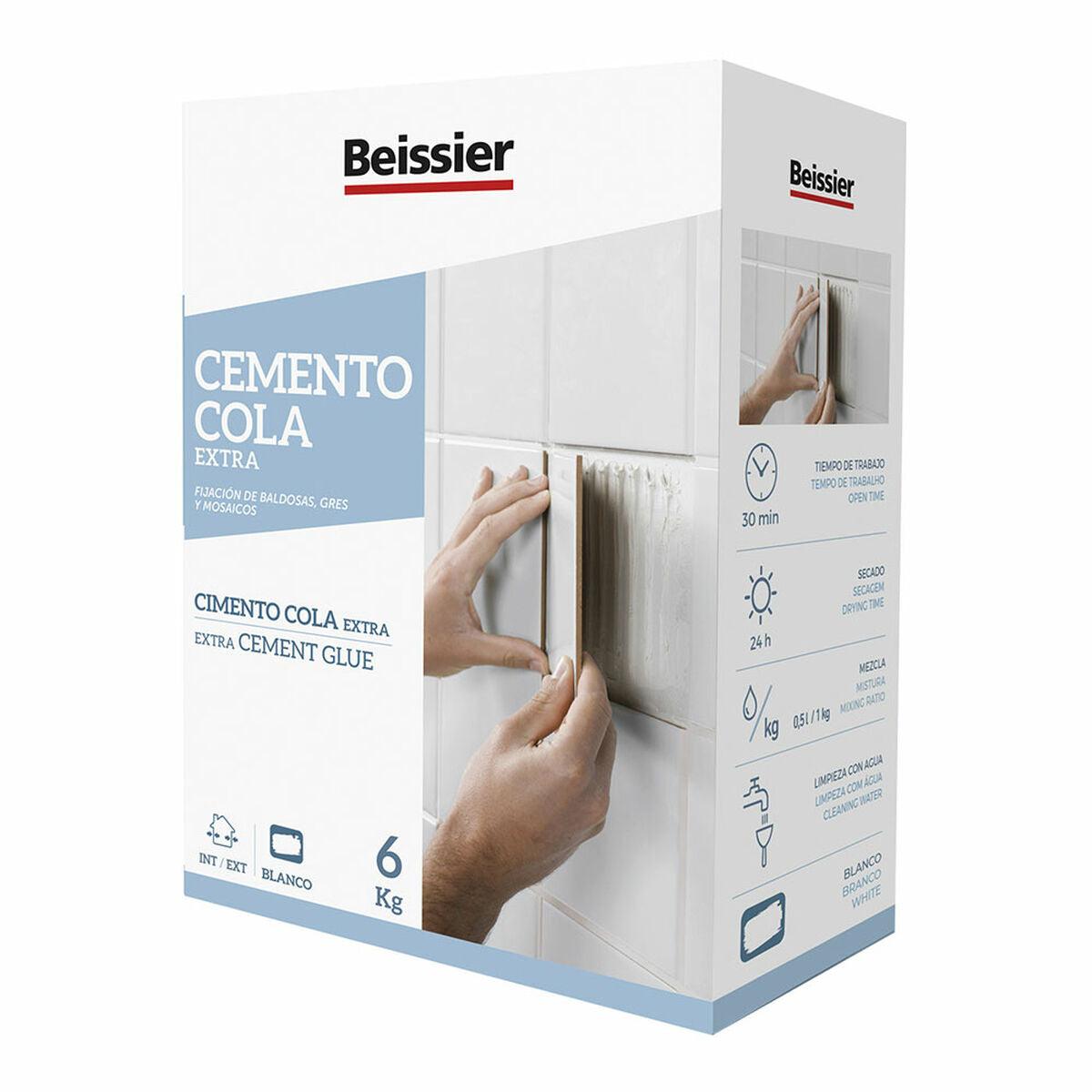 Cemento Cola Extra - Beissier Blanco 6 Kg - Ferreteria Alco