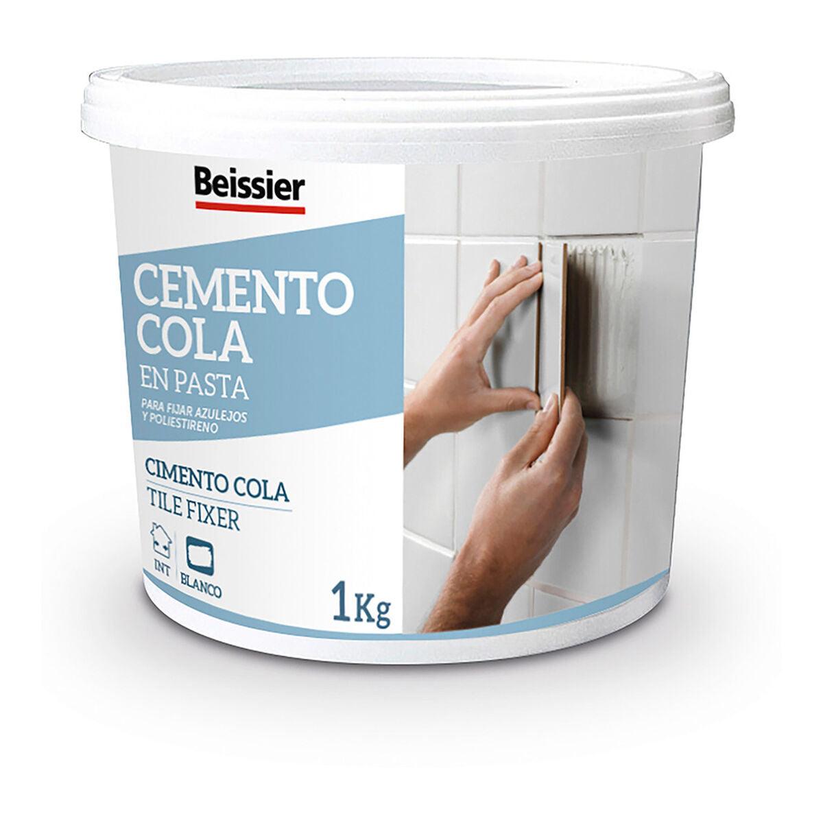 Cemento Cola En Pasta - Beissier Blanco 1 kg - Ferreteria Alco