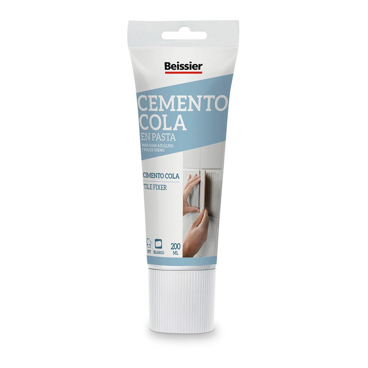 Cemento Cola En Pasta - Beissier 200 ml Blanco - Ferreteria Alco