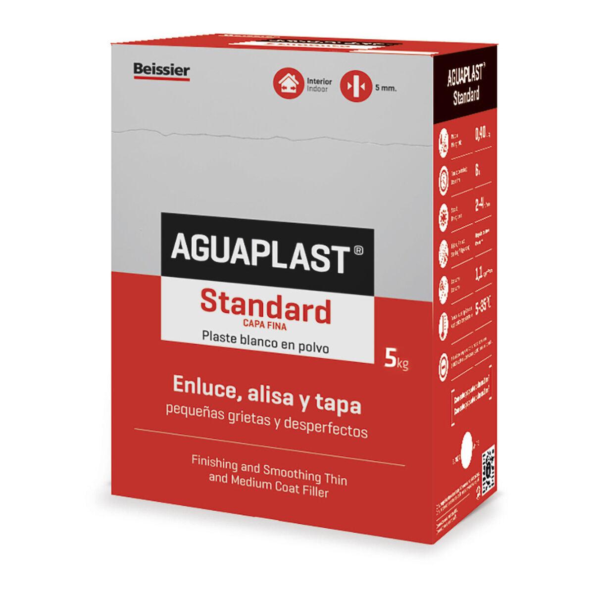 Plaste en polvo Aguaplast 70002-007 Standard Blanco - Ferreteria Alco