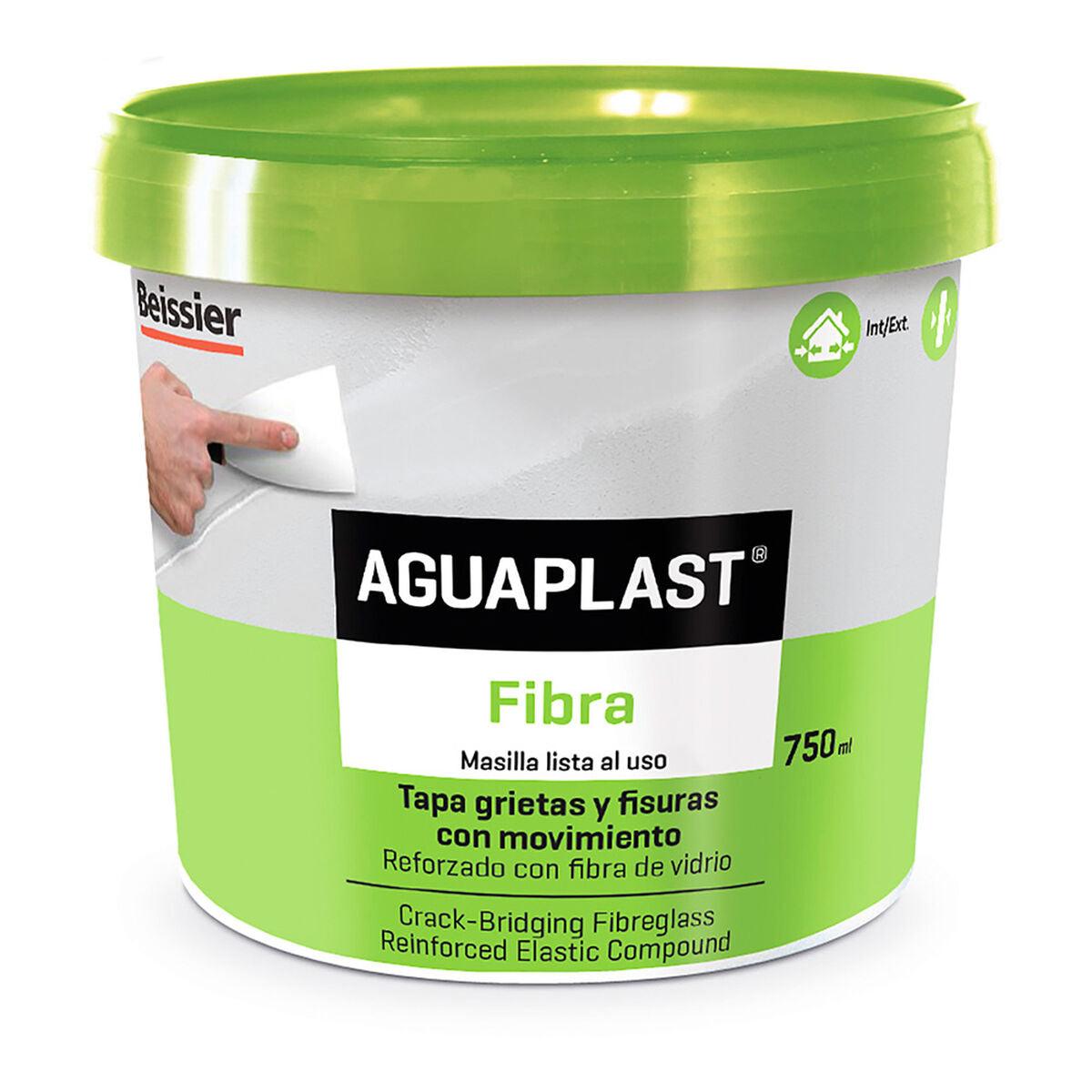 Masilla Aguaplast Fibra Blanco 750 ml - Ferreteria Alco