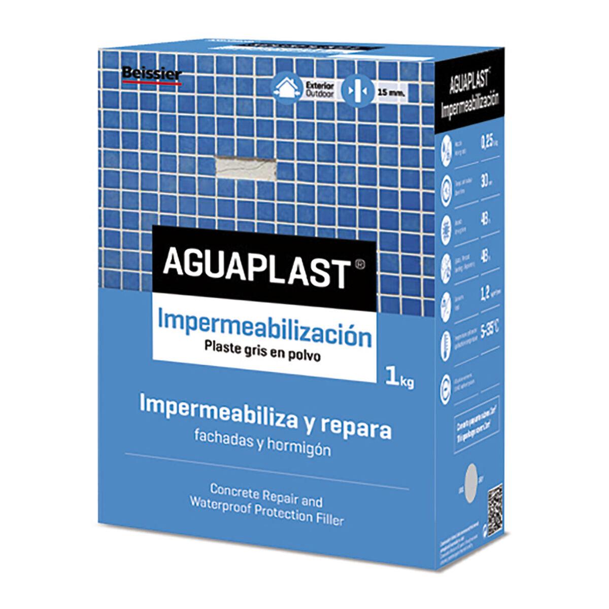Plaste en polvo Aguaplast 70043-001 Gris 1 kg - Ferreteria Alco