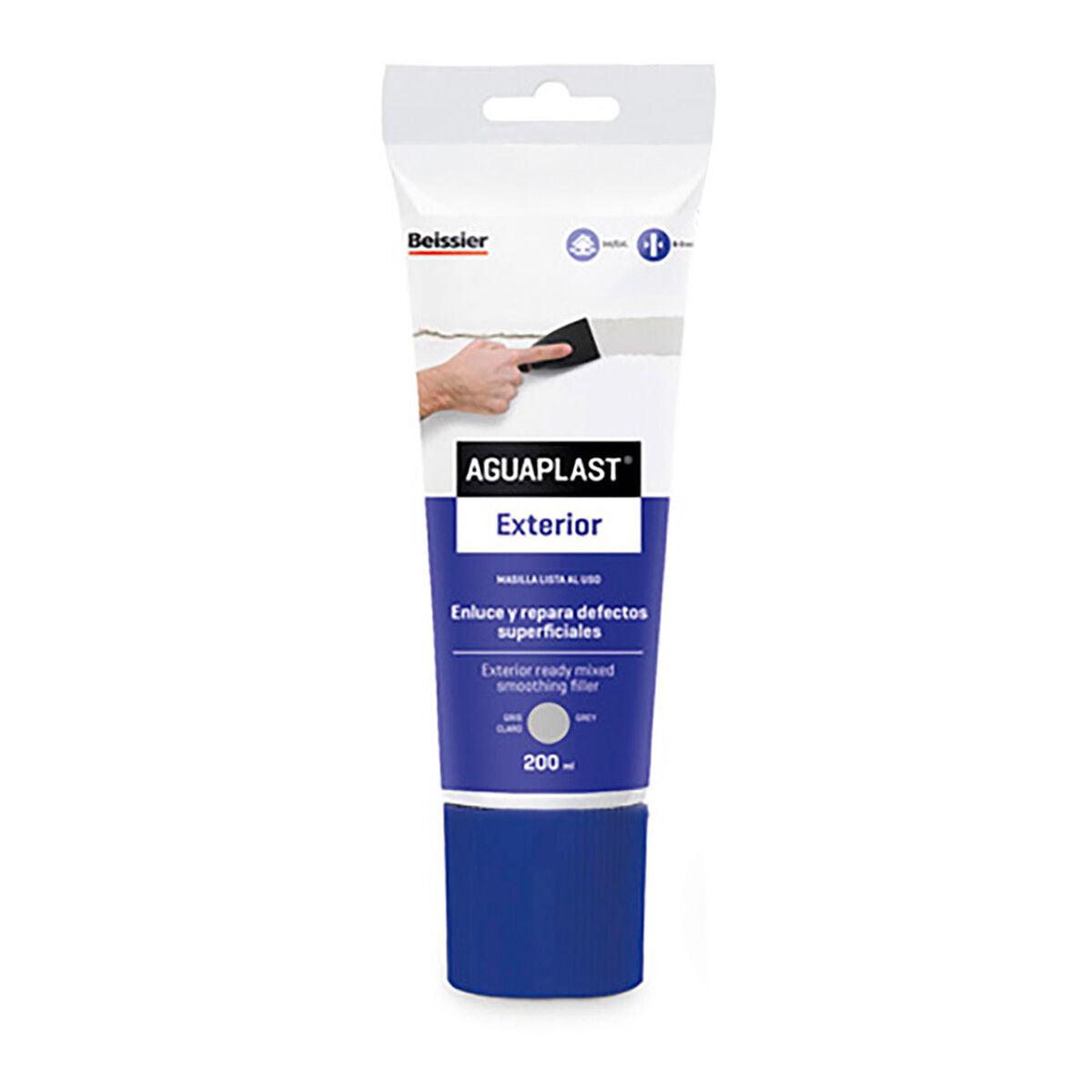 Masilla Aguaplast Exterior 200 ml Gris - Ferreteria Alco