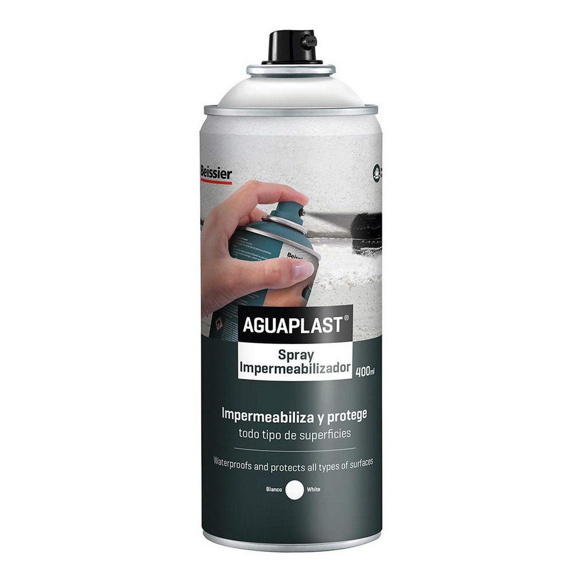 Impermeabilizante Aguaplast Spray Blanco 400 ml - Ferreteria Alco
