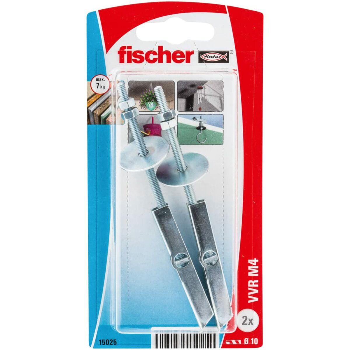 Tacos Fischer VVR M4K 15025 Metal (2 Unidades) - Ferreteria Alco