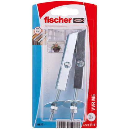 Tacos Fischer VVR M5K 15027 Metal (2 Unidades) - Ferreteria Alco