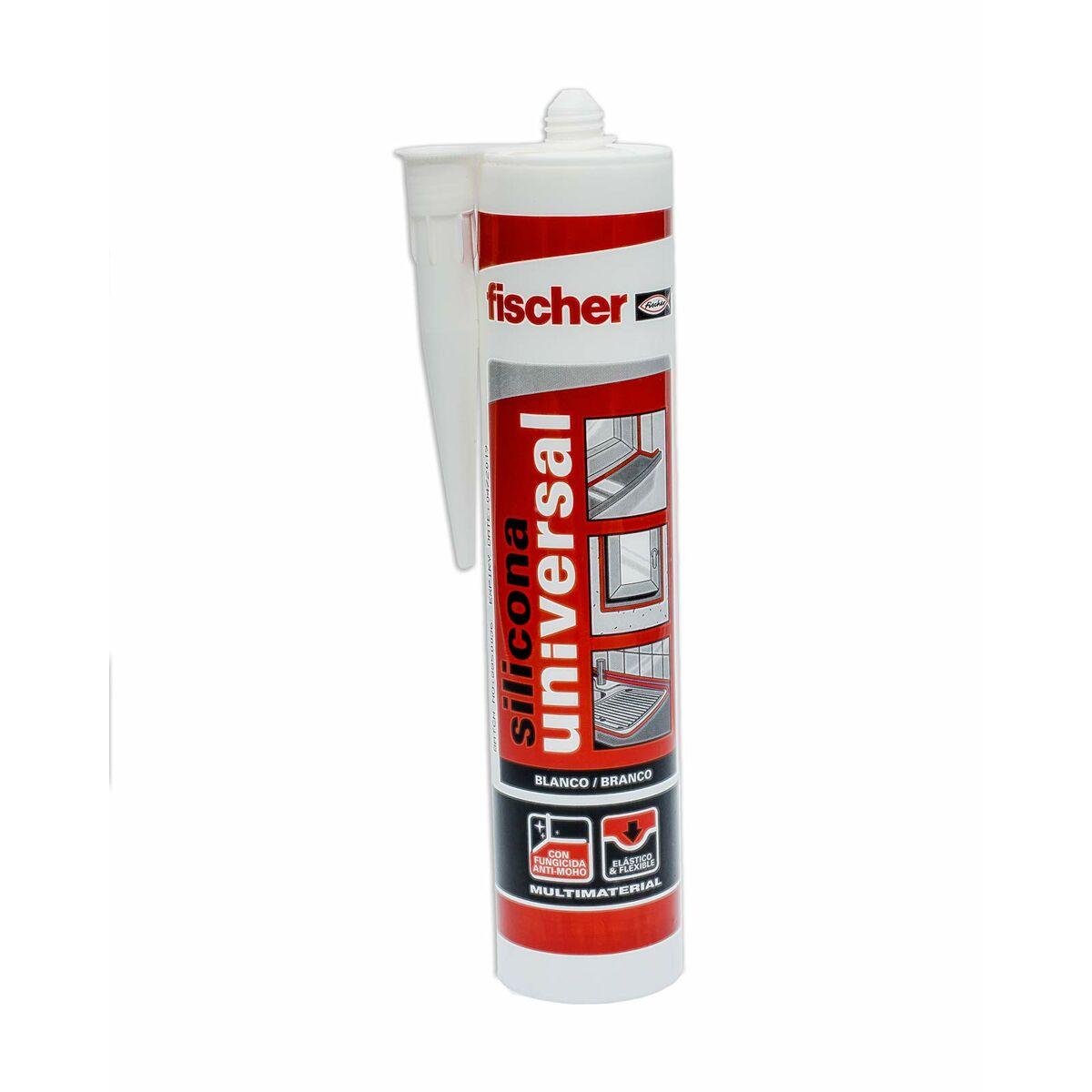 Silicona Fischer Blanco 280 ml - Ferreteria Alco