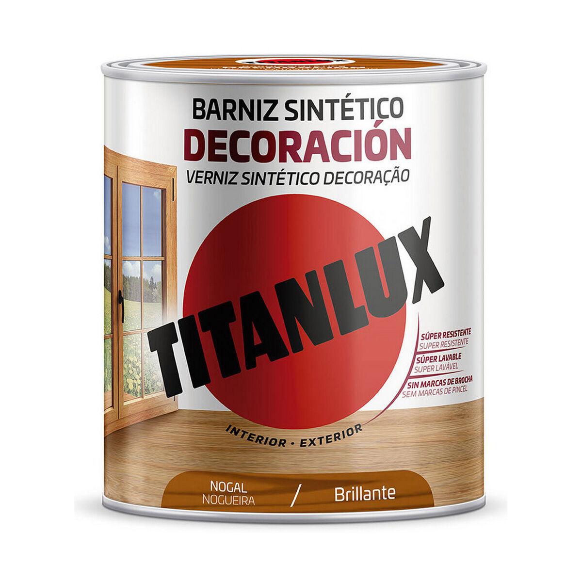 Barniz Titanlux M10100334 Nogal 750 ml - Ferreteria Alco