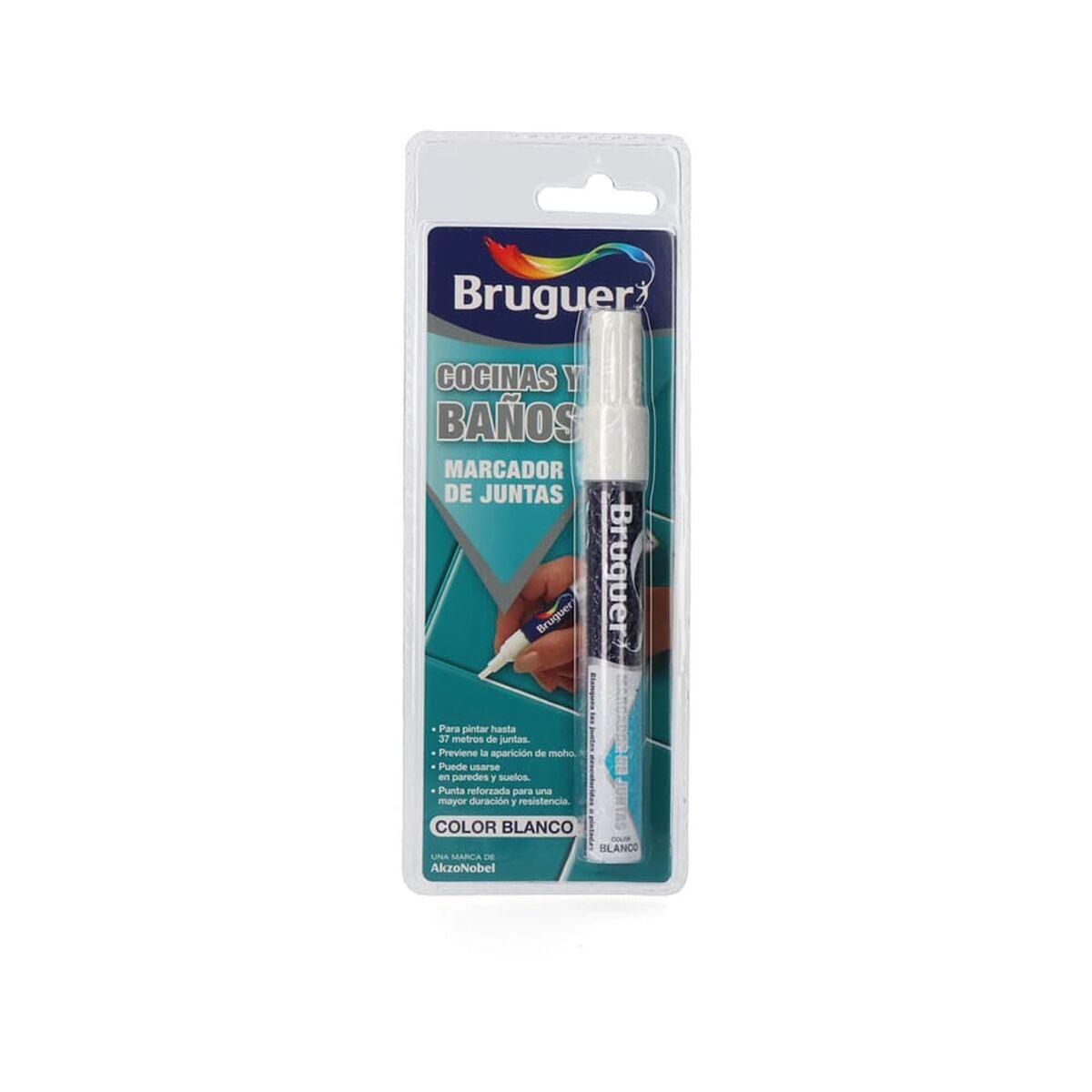Renovador de Juntas Bruguer 5160705 Marcador Azulejo Blanco - Ferreteria Alco