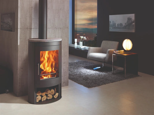 Chimenea de leña - Oval EcoDesign1