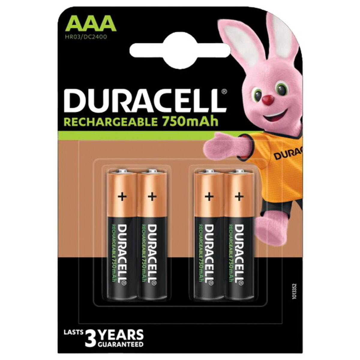 Pilas Recargables DURACELL LR03 750 mAh - Ferreteria Alco