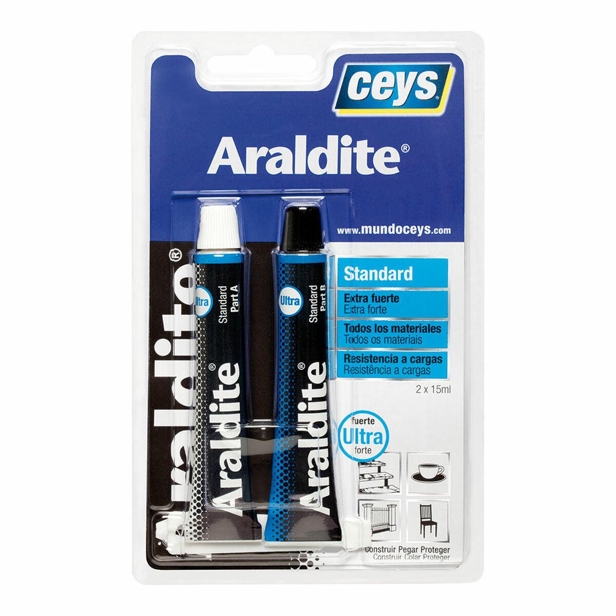 Adhesivo Instantáneo Ceys Araldite Standard 510107 30 ml 2 Piezas - Ferreteria Alco