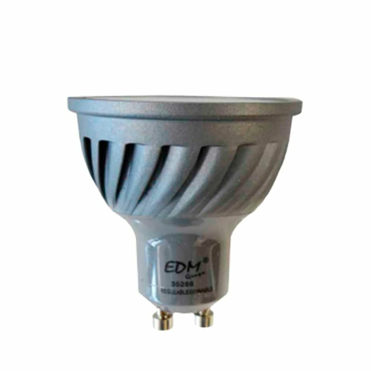 Bombilla LED EDM Regulable G 6 W GU10 480 Lm Ø 5 x 5,5 cm (3200 K)  - Ferreteria Alco