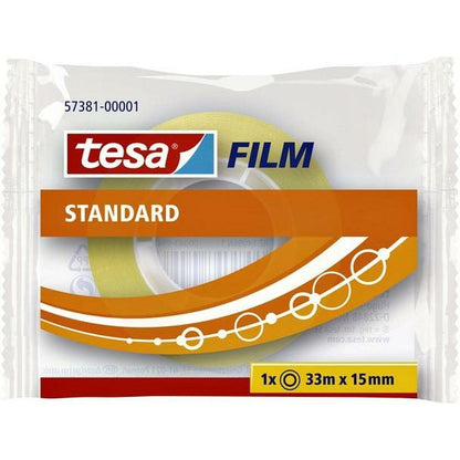 Cinta Adhesiva TESA 15 mm 33 m Transparente (30 unidades) - Ferreteria Alco
