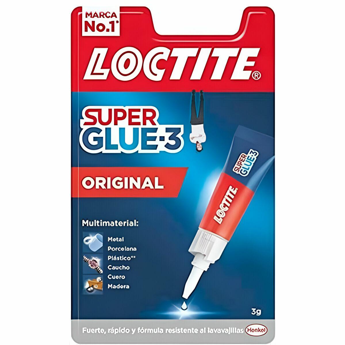 Adhesivo Instantáneo Loctite Super Glue 3 3 g (12 Unidades) - Ferreteria Alco