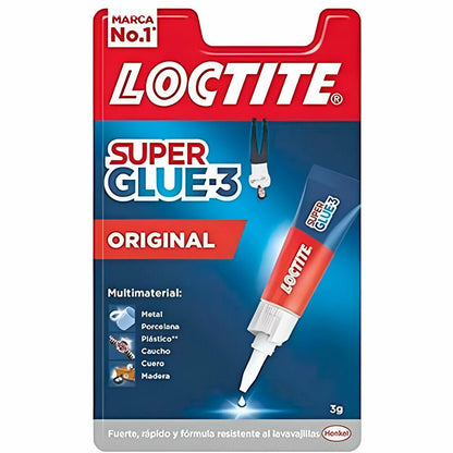 Adhesivo Instantáneo Loctite Super Glue 3 3 g (12 Unidades) - Ferreteria Alco